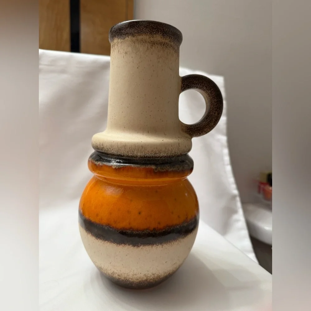 Krug Keramik Scheurich 1960s - 1970s ~Vase 428-26 ~ West Germany Vintage